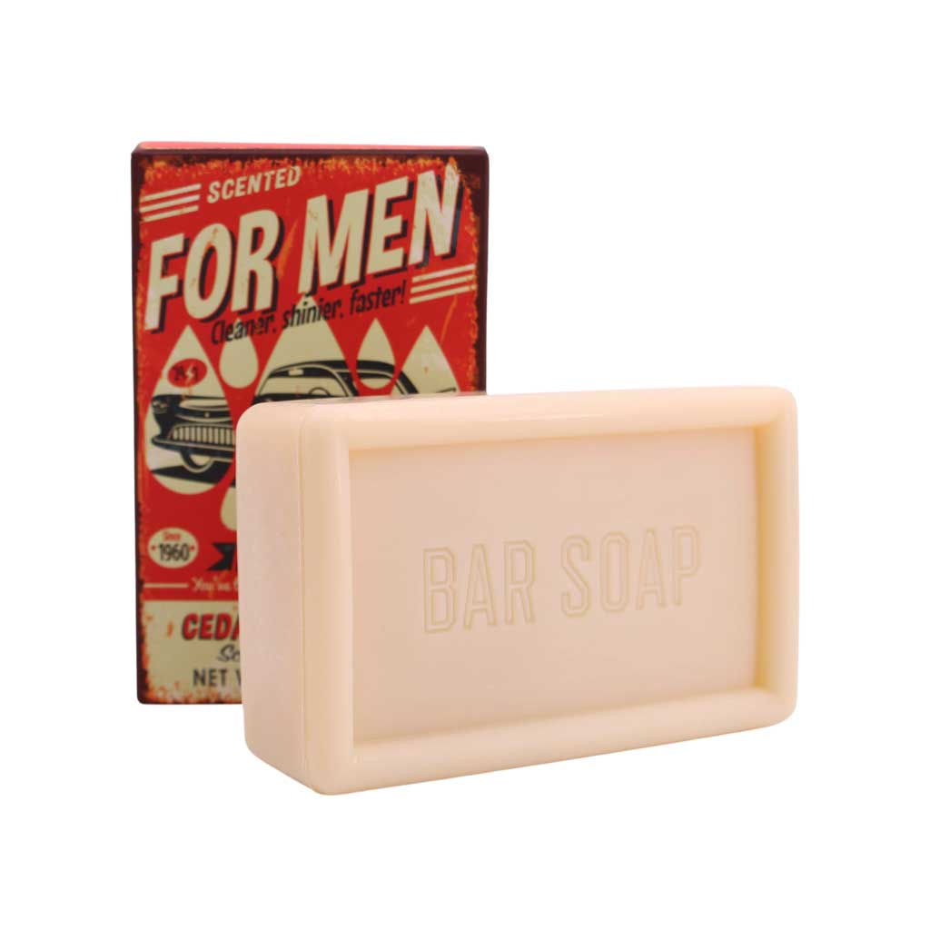 Cedar Bourbon Scented Bar Soap | San Francisco Soap Company | Coastal Gifts Inc