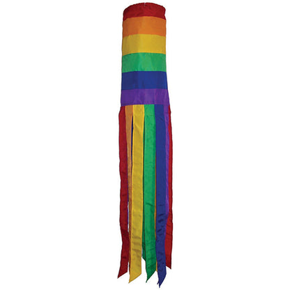 Rainbow Column 40 Inch Windsock | In The Breeze | Coastal Gifts Inc