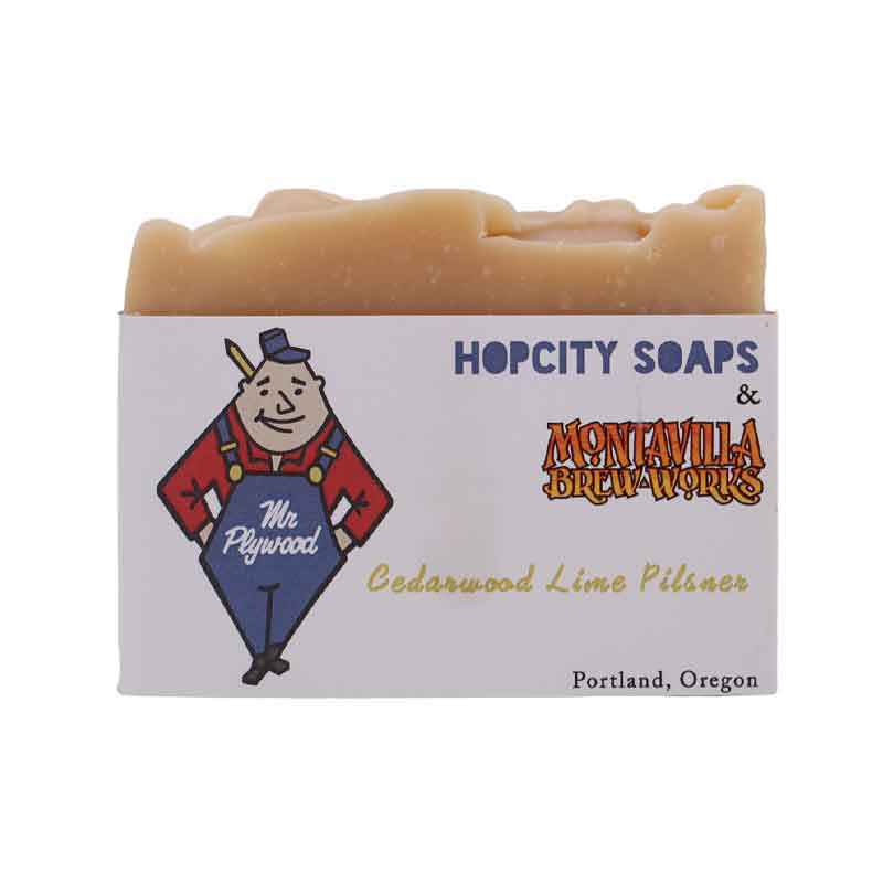 Cedarwood Lime Pilsner Soap Bar | HopCity Soaps | Coastal Gifts Inc