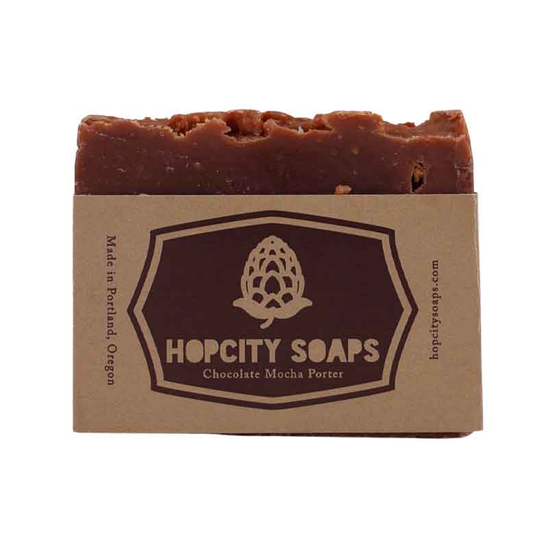 Chocolate Mocha Porter Soap Bar | HopCity Soaps | Coastal Gifts Inc