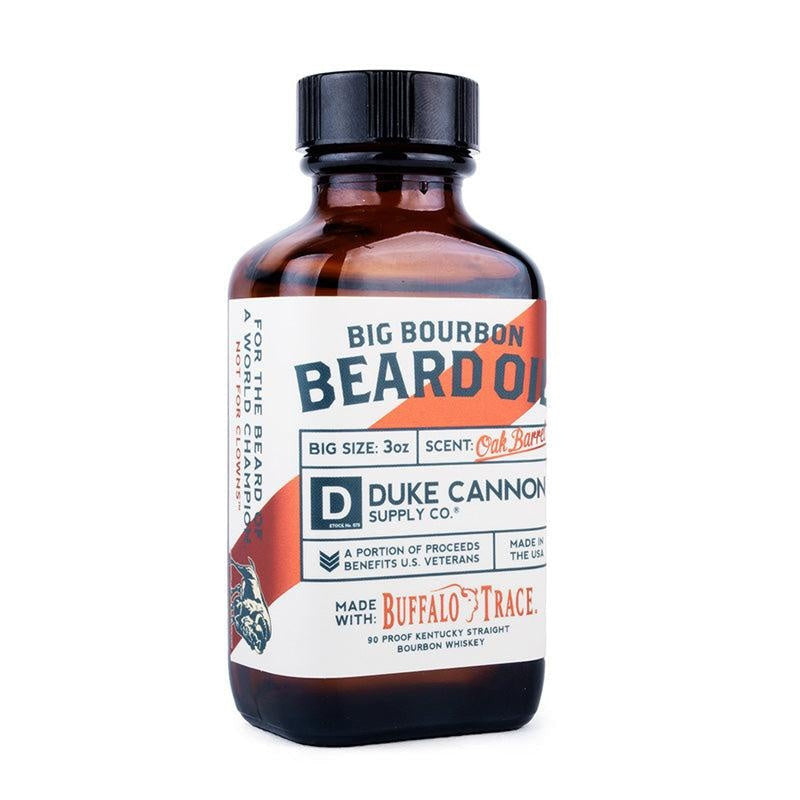 Big Bourbon Beard Oil | Duke Cannon | Coastal Gifts Inc