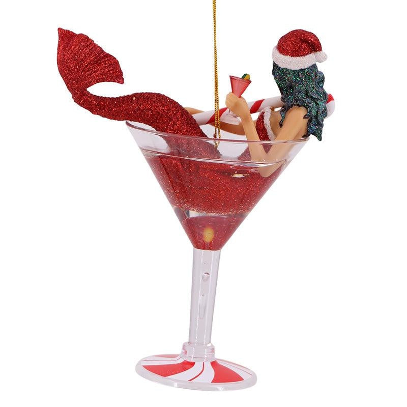 Miss Peppermintini Mermaid Christmas Ornament | December Diamonds | Coastal Gifts Inc