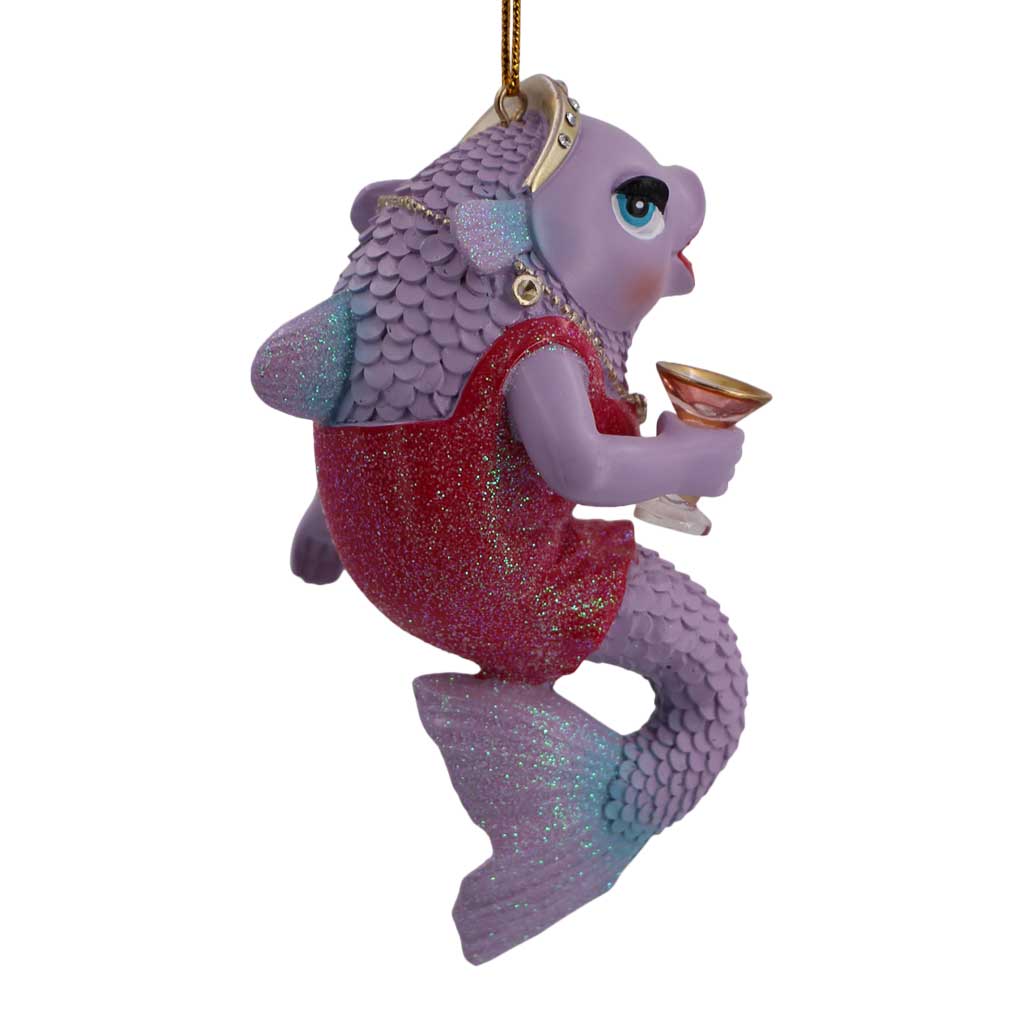 Diana Fish Christmas Ornament | December Diamonds | Coastal Gifts Inc