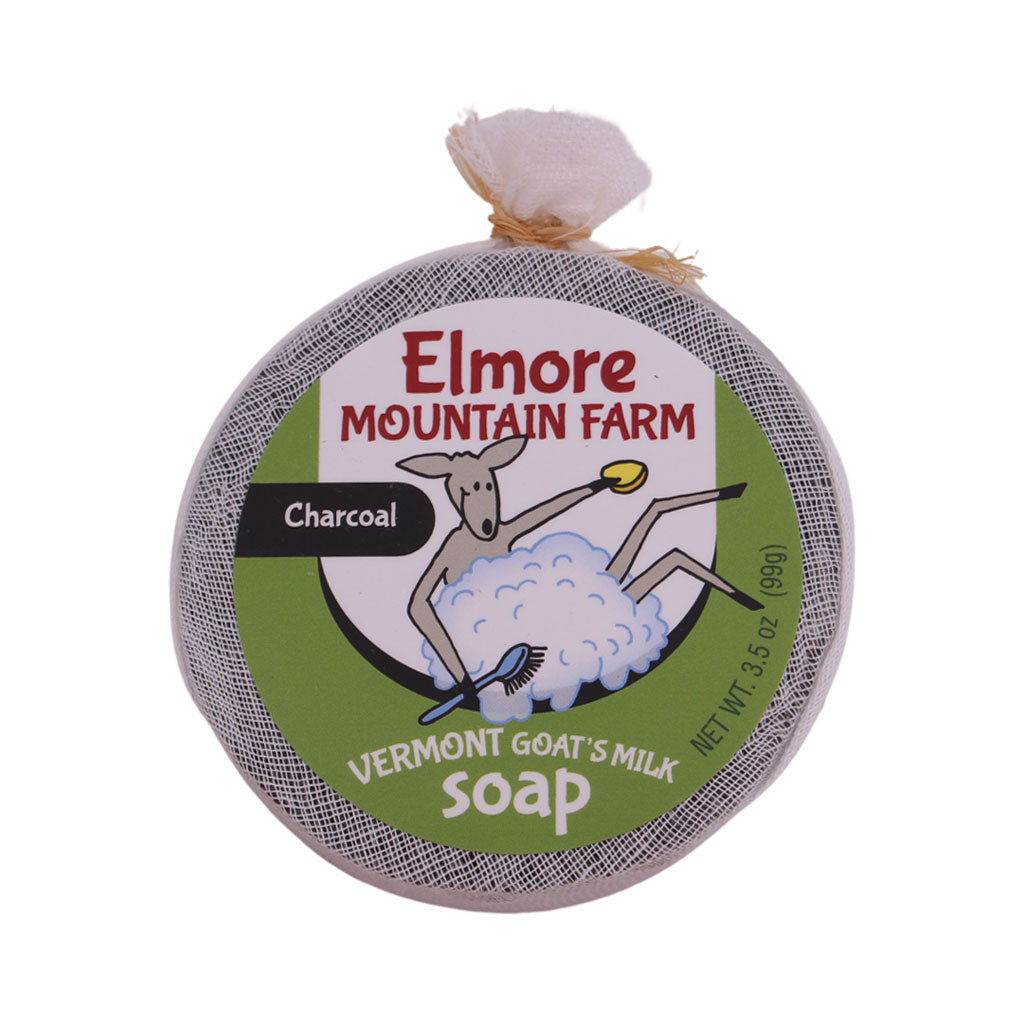 Charcoal Goat's Milk Soap Bar | Elmore Mountain Farm | Coastal Gifts Inc