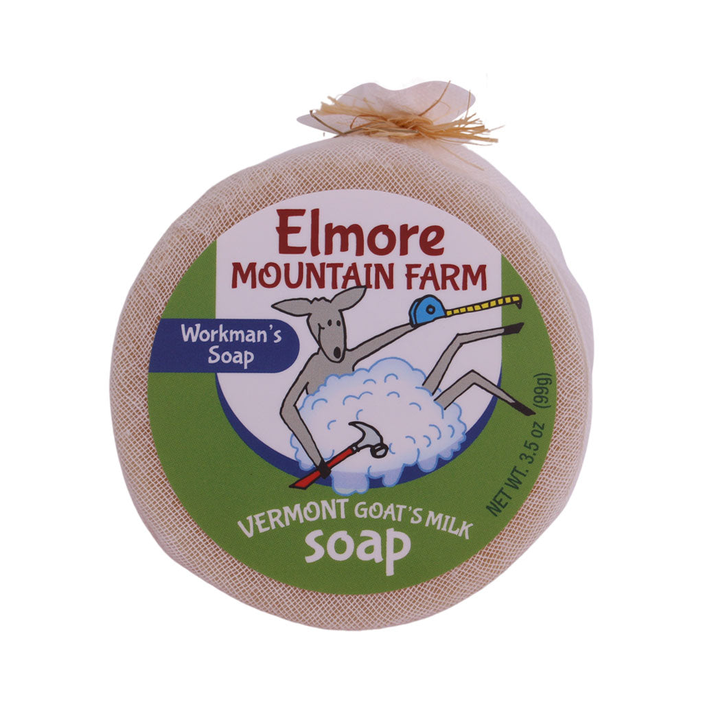 Workman's Goat's Milk Soap Bar | Elmore Mountain Farm | Coastal Gifts Inc