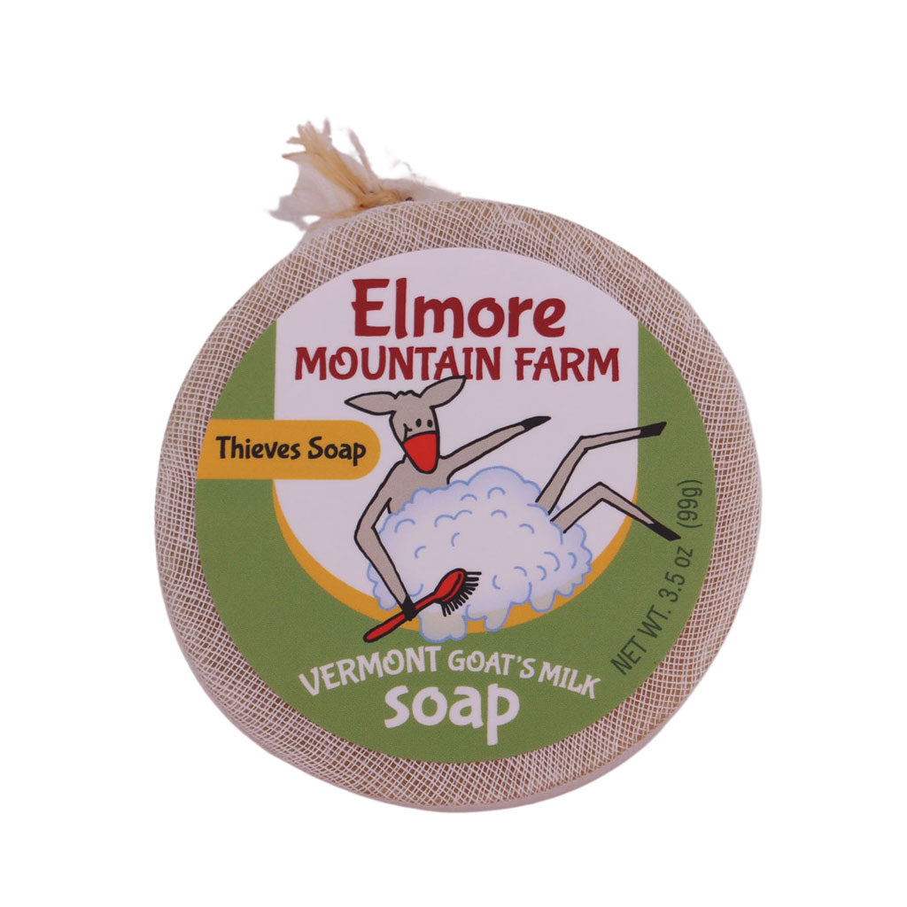 Thieves Goat's Milk Soap Bar | Elmore Mountain Farm | Coastal Gifts Inc
