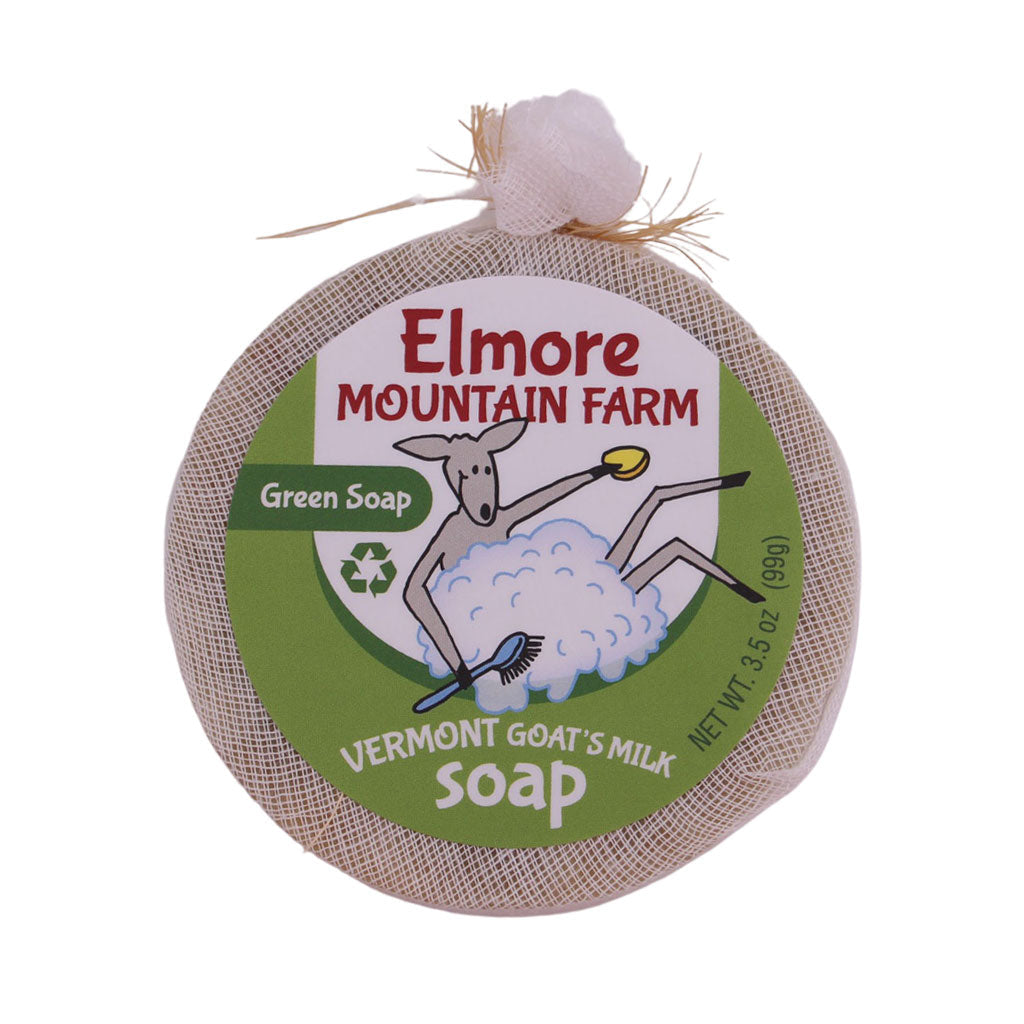 Green Goat's Milk Soap Bar | Elmore Mountain Farm | Coastal Gifts Inc