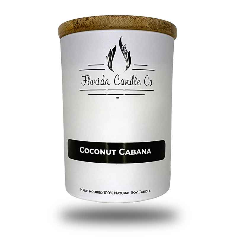 Coconut Cabana Candle | Florida Candle Co | Coastal Gifts Inc