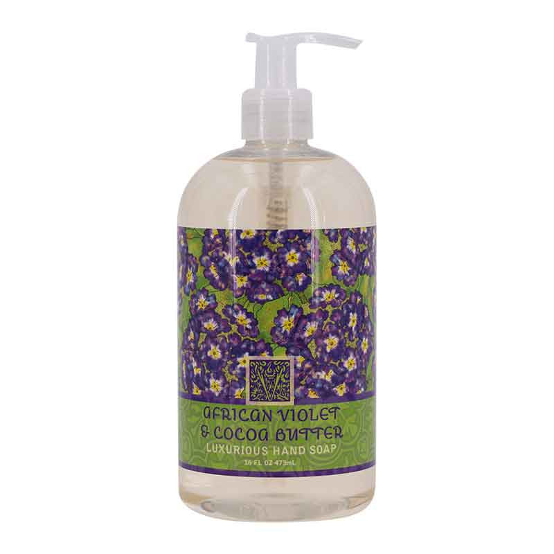 African Violet Liquid Soap | Greenwich Bay Trading Company | Coastal Gifts Inc