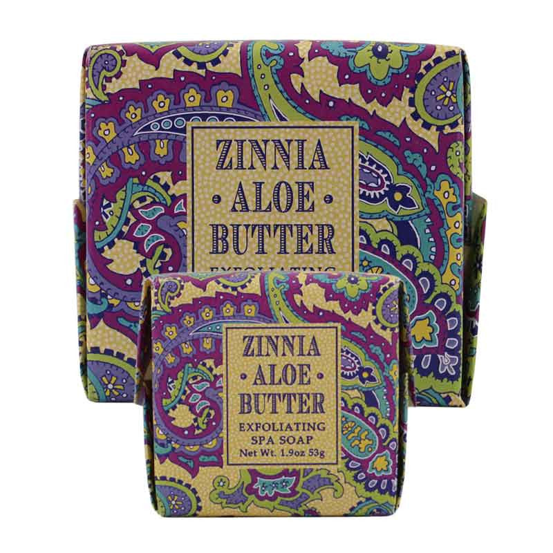 Zinnia Aloe Butter Soap Bar | Greenwich Bay Trading Company | Coastal Gifts Inc