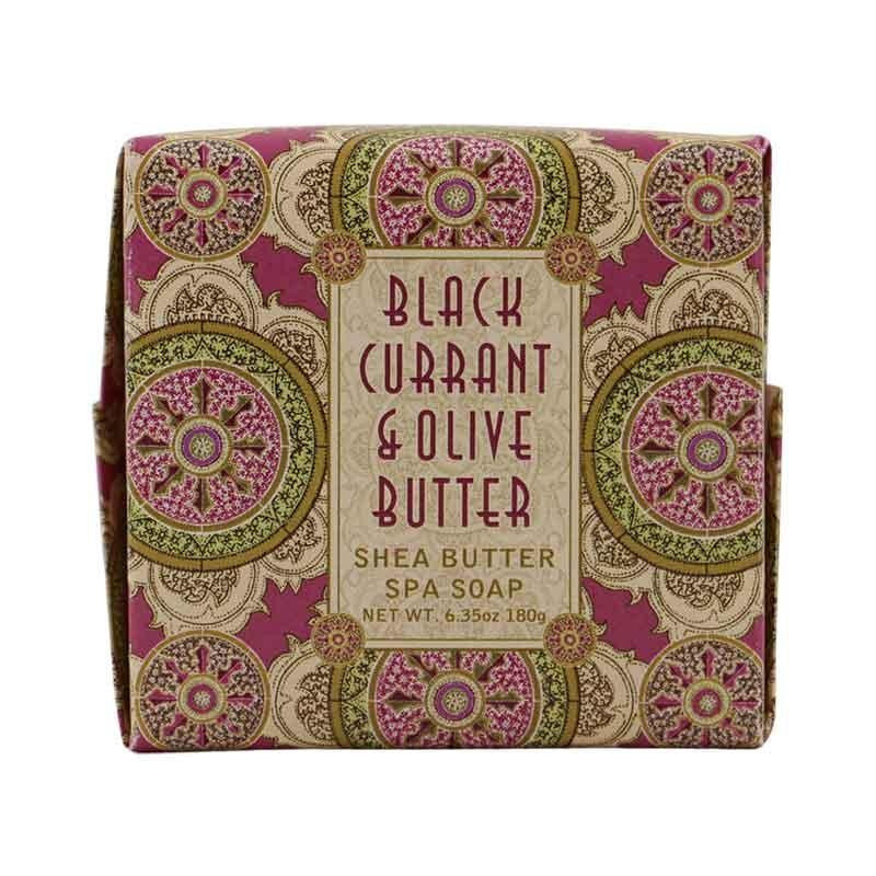Black Currant Olive Oil Soap Bar | Greenwich Bay Trading Company | Coastal Gifts Inc