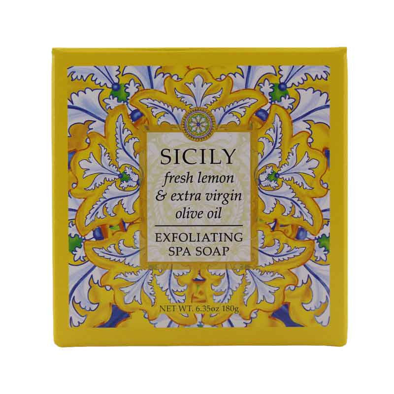 Sicily Spa Soap Bar | Greenwich Bay Trading Company | Coastal Gifts Inc