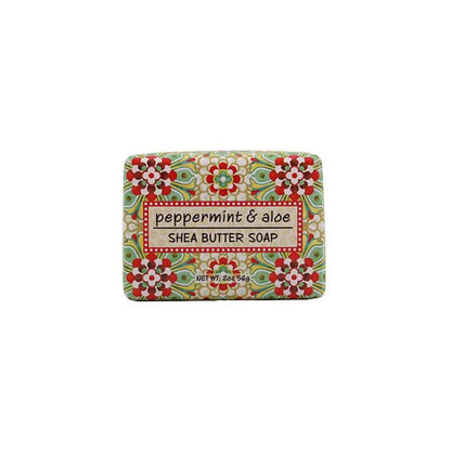 Peppermint Aloe Soap Bar | Greenwich Bay Trading Company | Coastal Gifts Inc