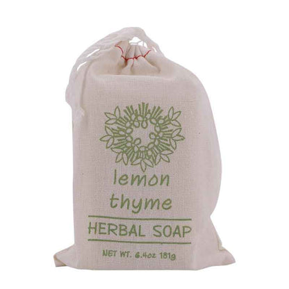 Lemon Thyme Herbal Soap Bar | Greenwich Bay Trading Company | Coastal Gifts Inc