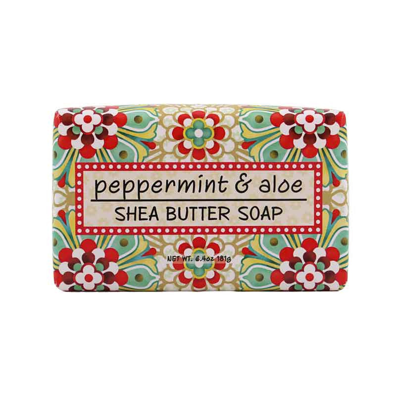 Peppermint Aloe Soap Bar | Greenwich Bay Trading Company | Coastal Gifts Inc