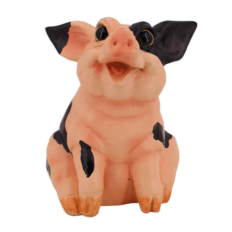Priscilla The Sitting Pig | GSI Home Styles | Coastal Gifts Inc
