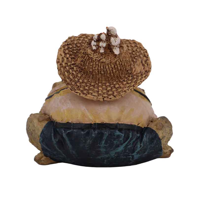Natural Birdwatcher Toad Figurine | GSI Home Styles | Coastal Gifts Inc