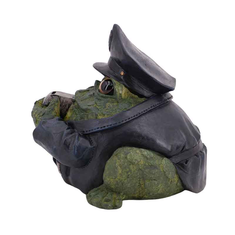Cop O'Malley Toad Figurine | GSI Home Styles | Coastal Gifts Inc