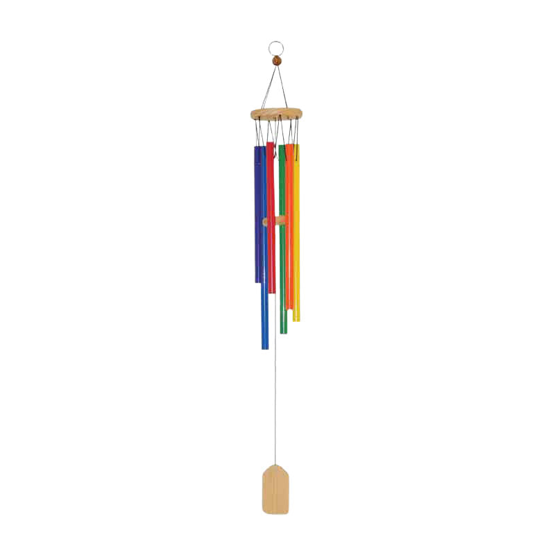 Rainbow 48" Wind Chime | In The Breeze | Coastal Gifts Inc