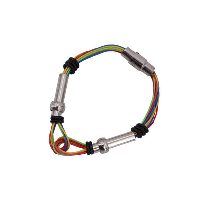 Rainbow Steel Nylon Bracelet | Monster Steel | Coastal Gifts Inc