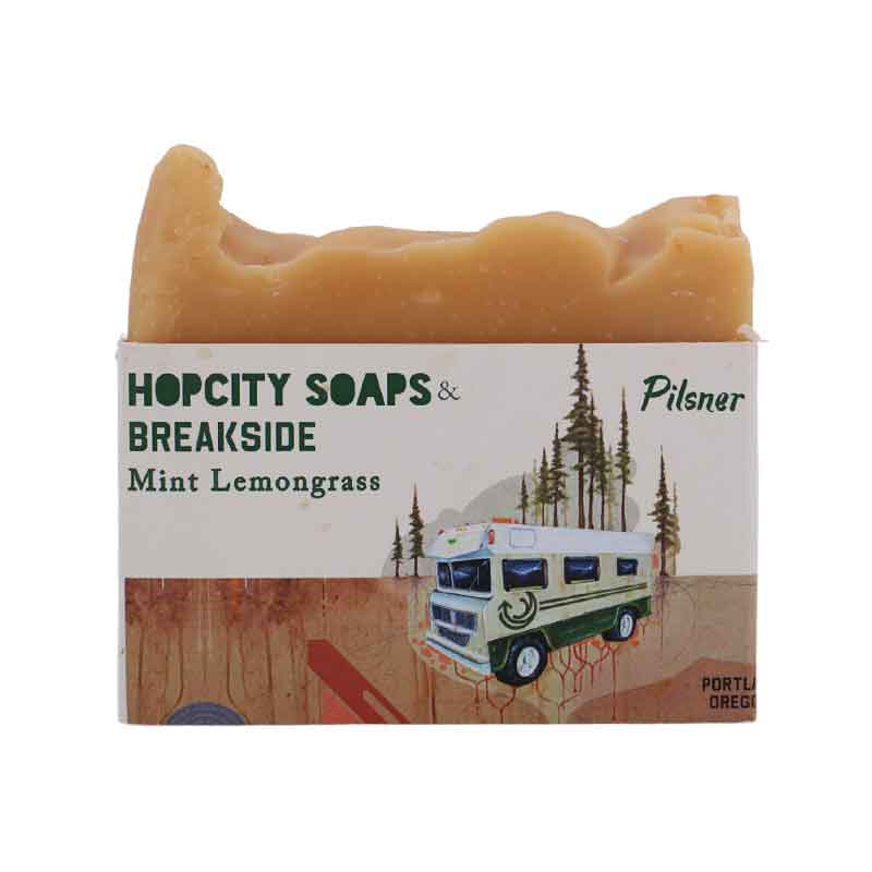 Mint Lemongrass Breakside Soap Bar | HopCity Soaps | Coastal Gifts Inc