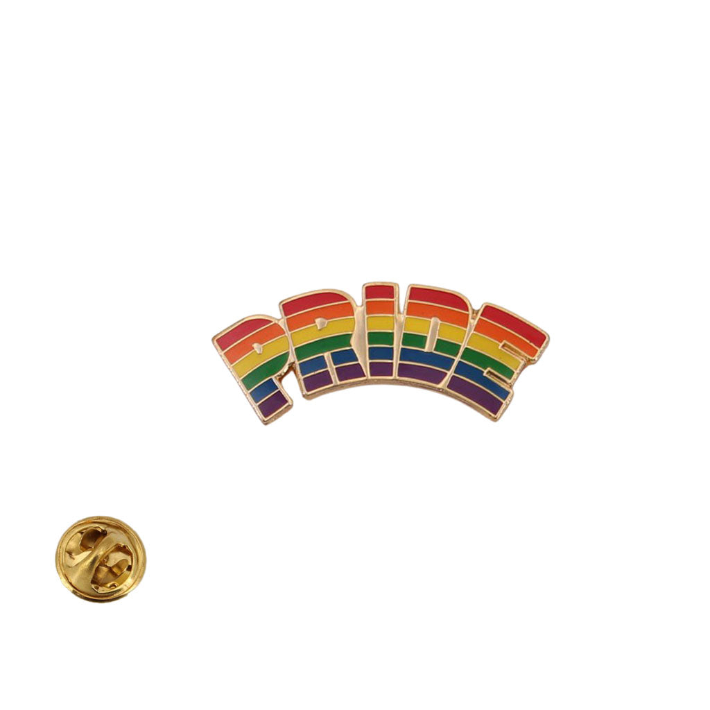 Pride Letters Lapel Pin | PHS International | Coastal Gifts Inc