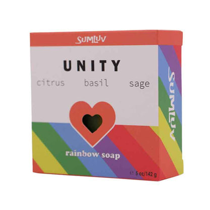 Unity Rainbow Soap Bar | Seriously Shea | Coastal Gifts Inc