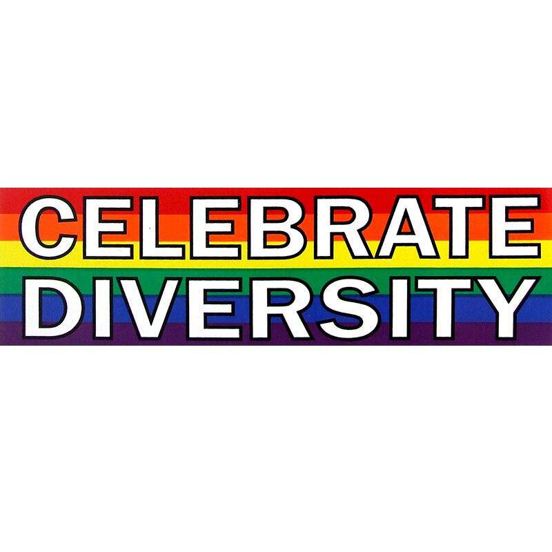 Celebrate Diversity Flexible Magnet