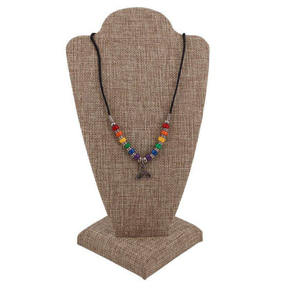 Celtic Ceramic Beads Necklace | PHS International | Coastal Gifts Inc