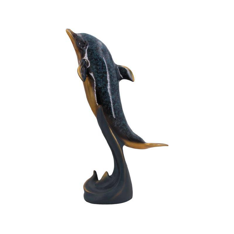 Dolphin Jumping Figurine | Globe Imports | Coastal Gifts Inc