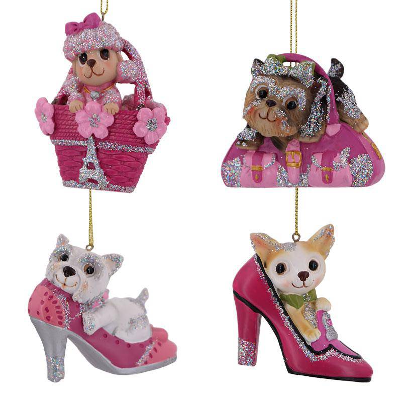 FiFi on Fifth Small Pet Dog Ornaments | Katherines Collection | Coastal Gifts Inc