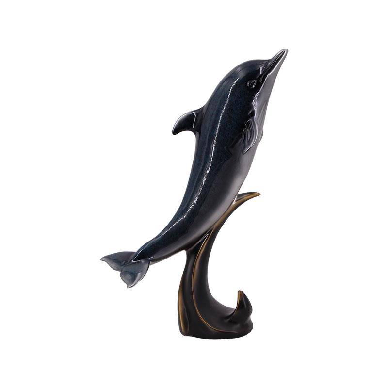 Jumping Dolphin Figurine | Globe Imports | Coastal Gifts Inc