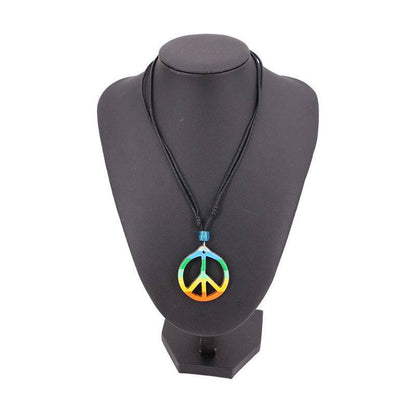 Peace Rainbow Necklace | Monster Trendz | Coastal Gifts Inc