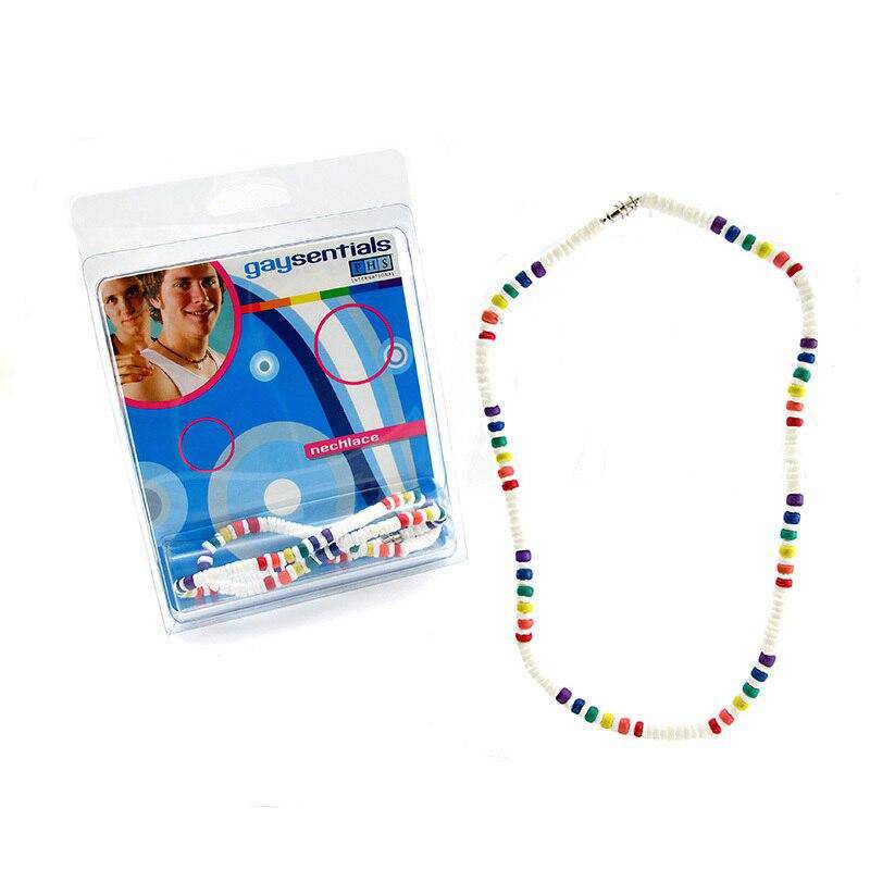Shell Rainbow Necklace | Gaysentials | Coastal Gifts Inc