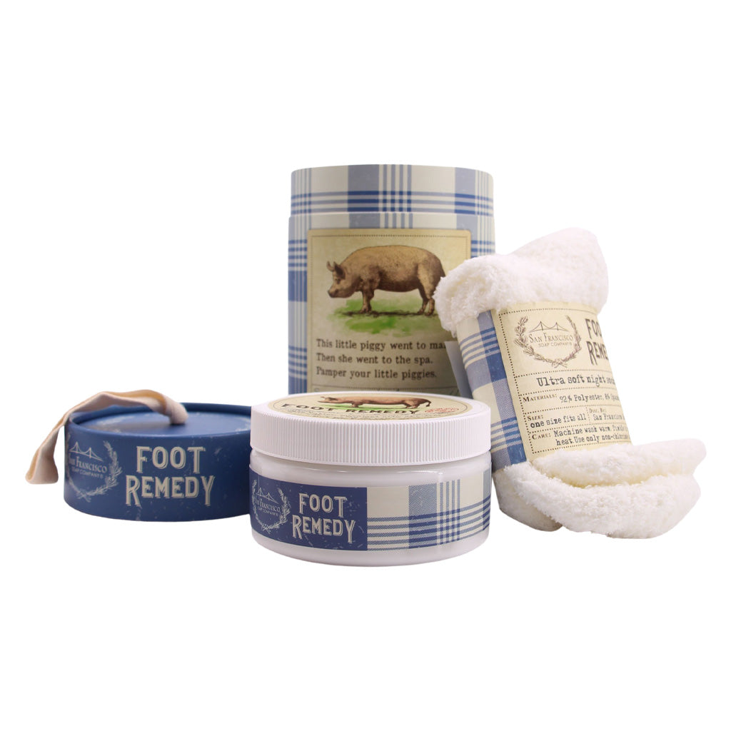 Remedy Spearmint & Chamomile Foot Care Kit from San Francisco Soap Company