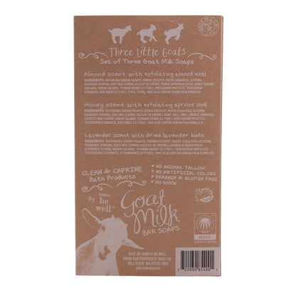 Three Little Goats Soap Gift Set LAH | Simply Be Well Organics