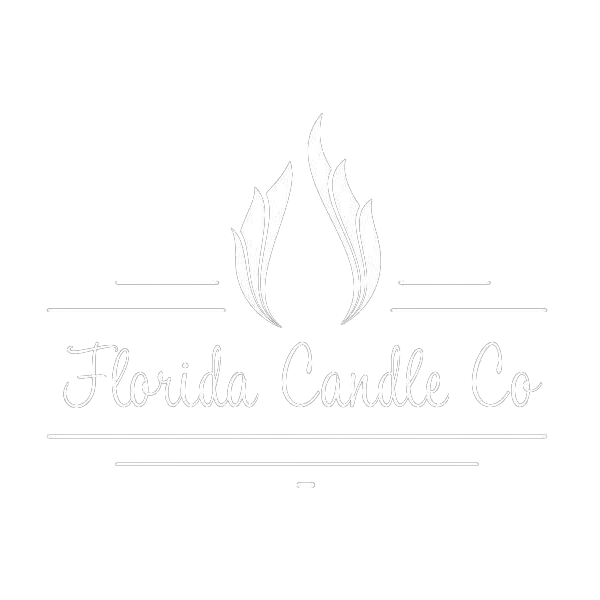 Florida Candle Co. Logo - White
