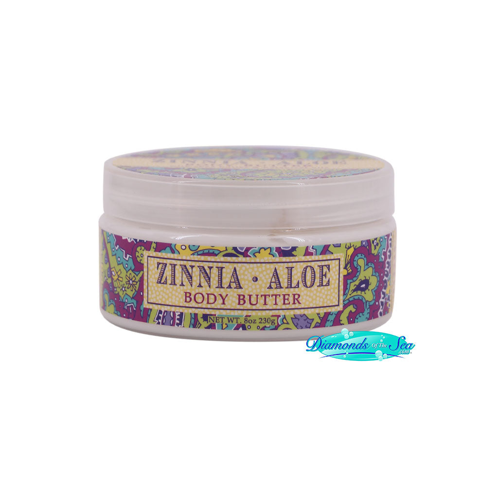 Zinnia Aloe Body Butter | Greenwich Bay Trading Company | Coastal Gifts Inc