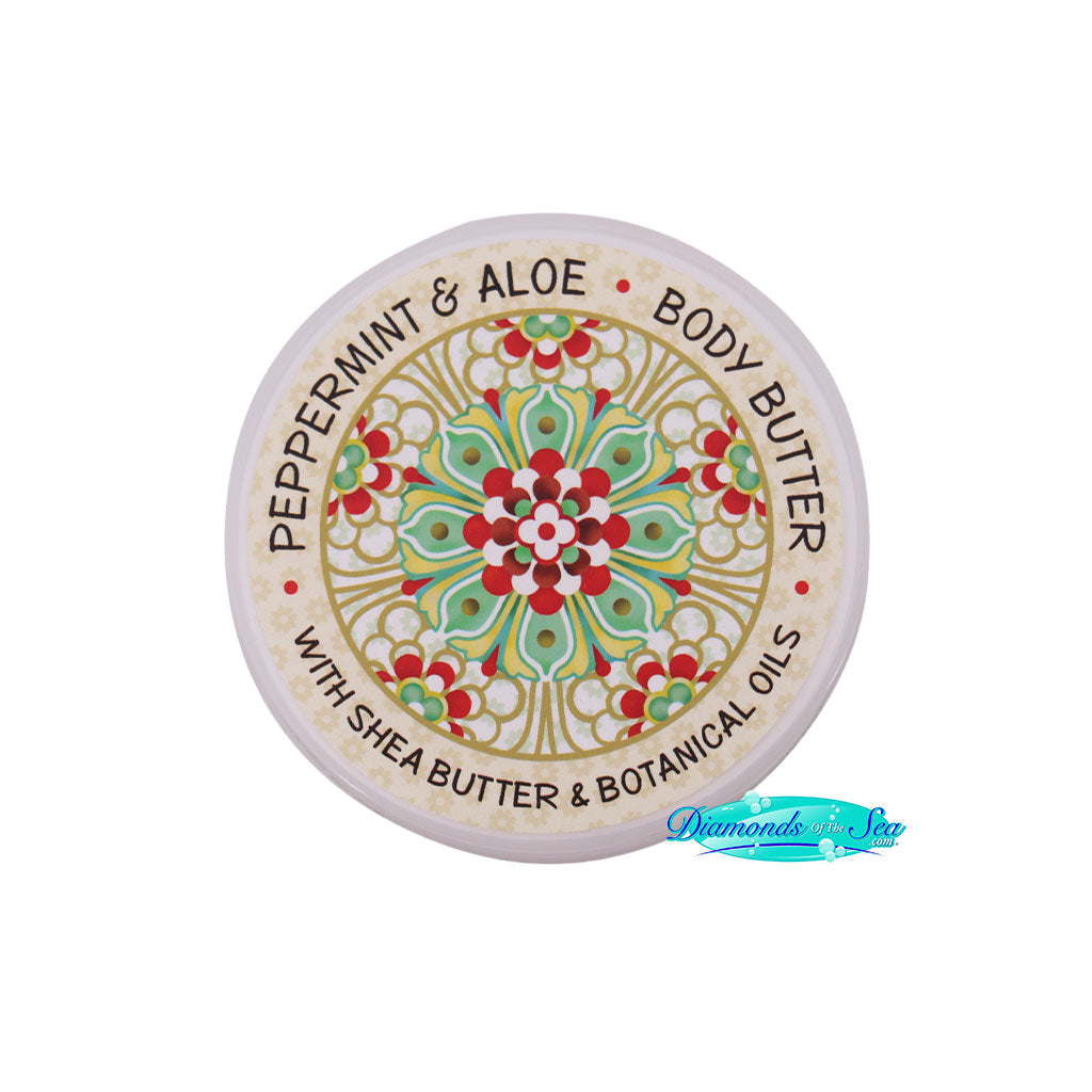 Peppermint & Aloe Body Butter | Greenwich Bay Trading Company | Coastal Gifts Inc