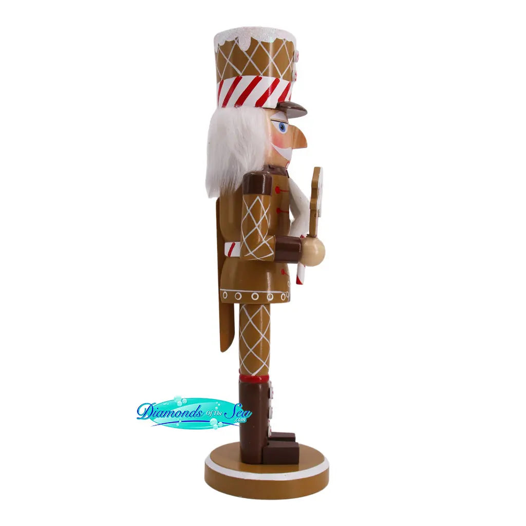 Gingerbread Soldier Nutcracker | Santa's Workshop Inc. | Coastal Gifts Inc