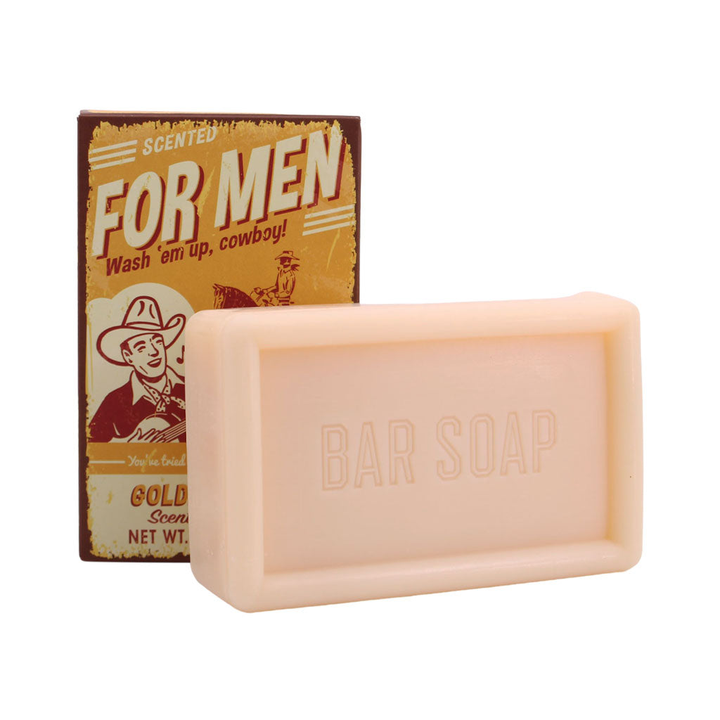 Golden Scotch For Men Bar Soap - San Francisco Soap Company