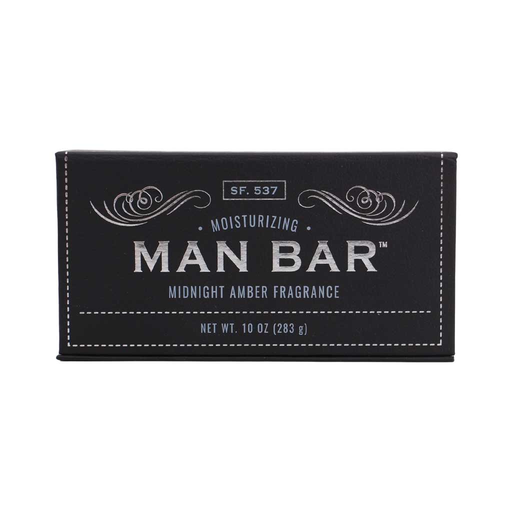 Midnight Amber Moisturizing Man Bar Soap - San Francisco Soap Company