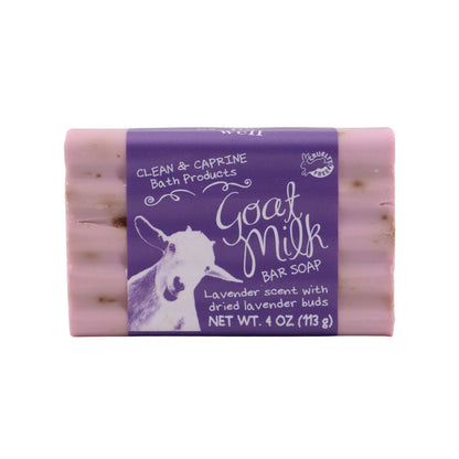 Milk Lavender Buds Goat Milk Bar Soap - Simply Be Well Organics