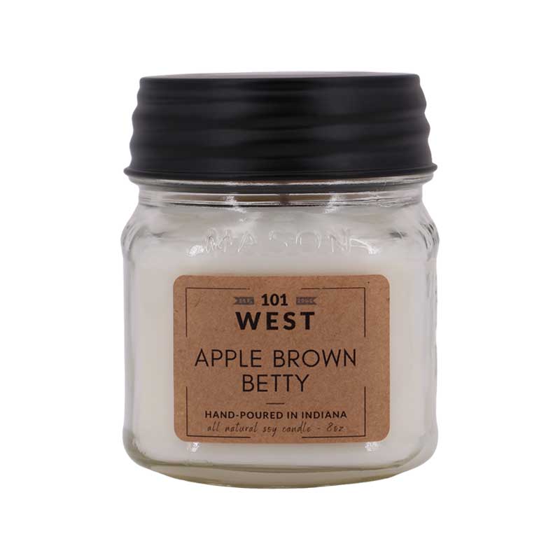 Apple Brown Betty Jar Candle | 101 West