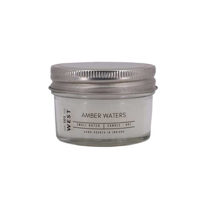 Amber Waters Jar Candle | 101 West | Coastal Gifts Inc