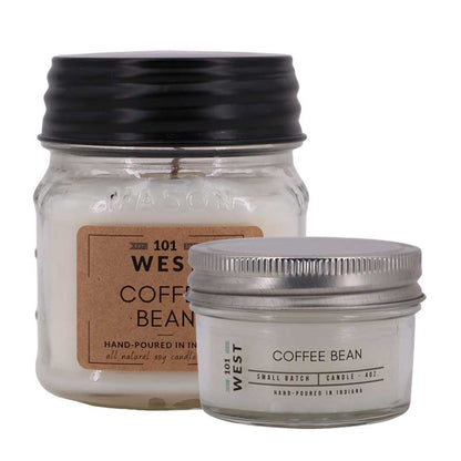 Coffee Bean Jar Candle | 101 West | Coastal Gifts Inc