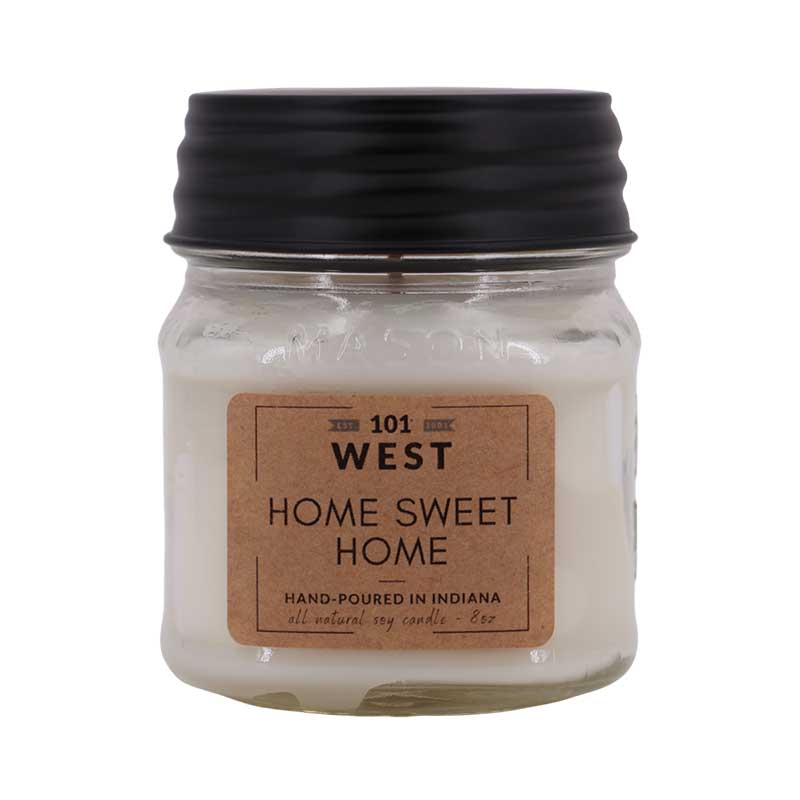 Home Sweet Home Jar Candle | 101 West | Coastal Gifts Inc