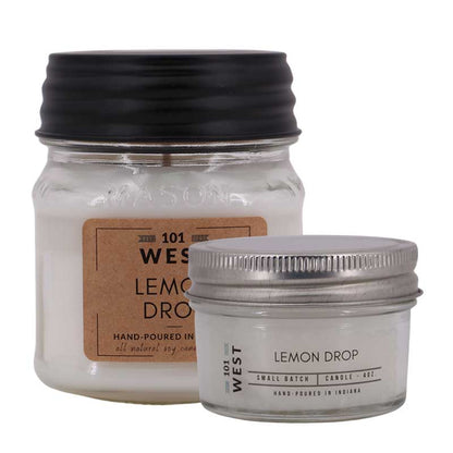 Lemon Drop Jar Candle | 101 West | Coastal Gifts Inc