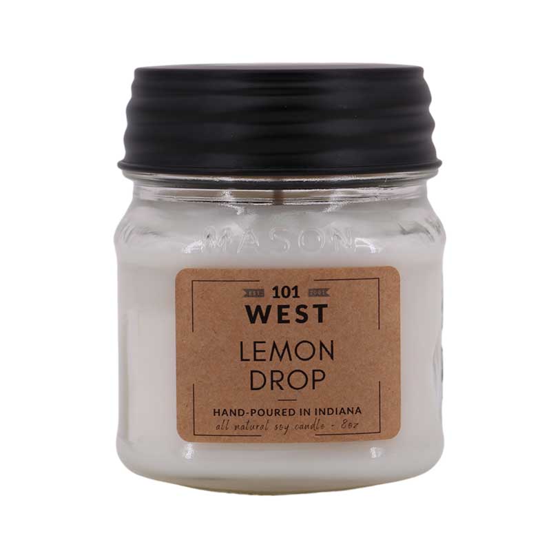 Lemon Drop Jar Candle from 101 West