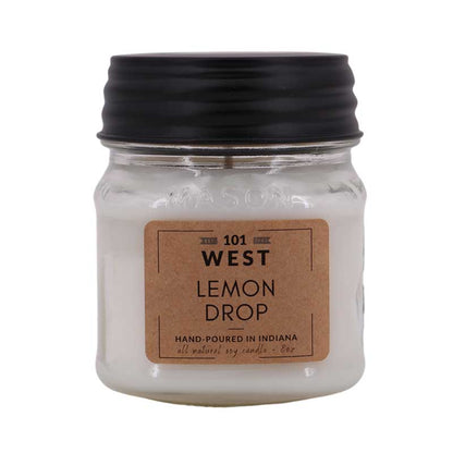 Lemon Drop Jar Candle | 101 West | Coastal Gifts Inc